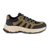 Pantofi Berliner, model 8803, culoare kaki - Img 3