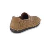 Pantofi Goretti, model 176, talpa flexibila, culoare bej - Img 3