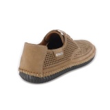 Pantofi Goretti, model 177, talpa flexibila, culoare bej - Img 2