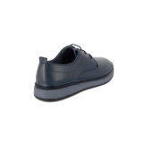 Pantofi Goretti, model 301, talpa flexibila, culoare albastru inchis - Img 4