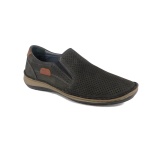 Pantofi Goretti, model 9505, culoare gri antracit