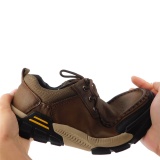 Pantofi Mels, model 23566, brant cu perna de aer, talpa flexibila, culoare maro - Img 5