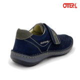 Pantofi Otter 9583, pentru vara, culoare albastra - Img 3