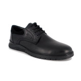 Pantofi Otter, model 555, culoare neagra, talpa flexibila