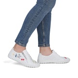 Pantofi Rieker, model M2310, culoare alba - Img 3
