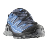 Pantofi Salomon X Ultra Junior, impermeabili, Gore-tex, culoare albastra