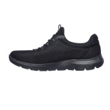 Pantofi Skechers Summits, brant din spuma cu memorie, culoare neagra - Img 4