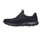 Pantofi Skechers Summits, brant din spuma cu memorie, culoare neagra - Img 4