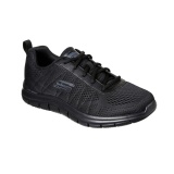 Pantofi Skechers Track Moulton, brant din spuma cu memorie, culoare neagra