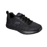 Pantofi Skechers Track Moulton, brant din spuma cu memorie, culoare neagra