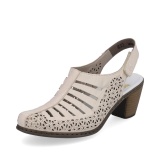 Sandale Rieker, model 40959, culoare bej