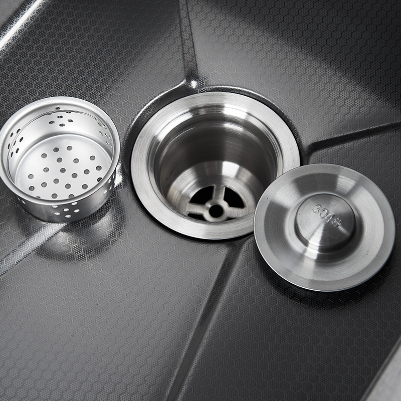 Set complet chiuvetă bucătărie AQUA 2 cu accesorii și tocător incluse