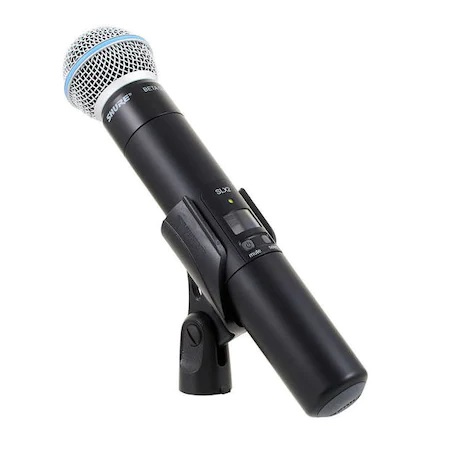 Microfon Wireless Profesional Shure SLX2/Beta 58A, Selecție