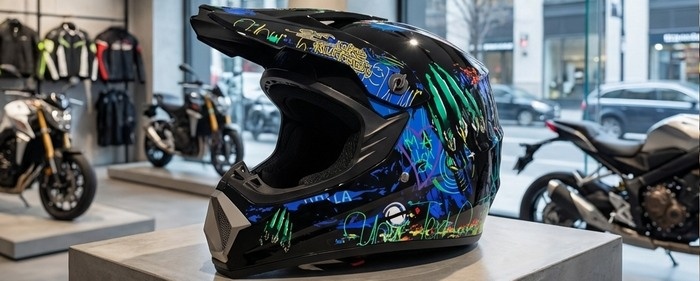 showroom professional cross helmet blaze fx for motocross atv dirt bike