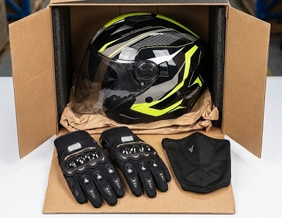 casca moto urbana modulara premium cu deschidere rapida si design modern