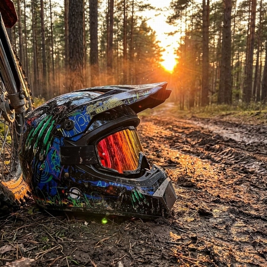 Cască Cross Blaze FX full face pentru Motociclete, Dirt Bike, Enduro, Atv, Mărime S, M, L, XL, Trotinetă Electrică - Flytec™ detalii tehnice