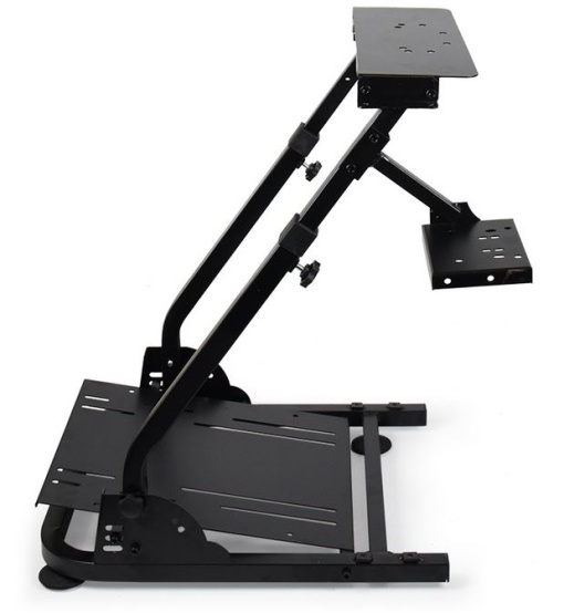 Stand de Gaming pentru Volan, Pedale și Schimbător – Compatibil cu Logitech și Thrustmaster, Ideal pentru Experiențe Realiste de Sim Racing