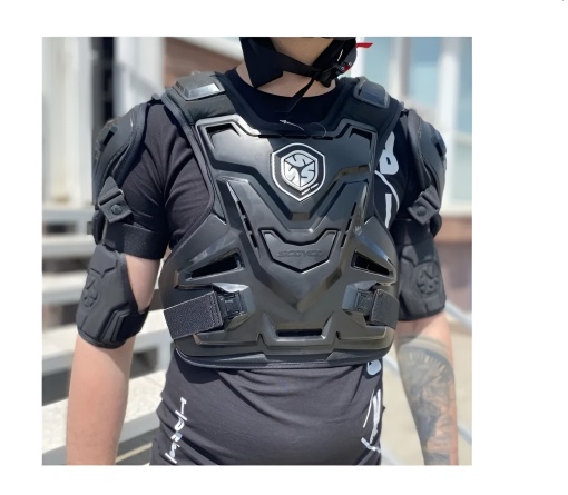 Armură pentru Enduro, Cross și Off-road - Protecție avansată pentru corp, piept și spate, design articulat 360° - Flytec™
