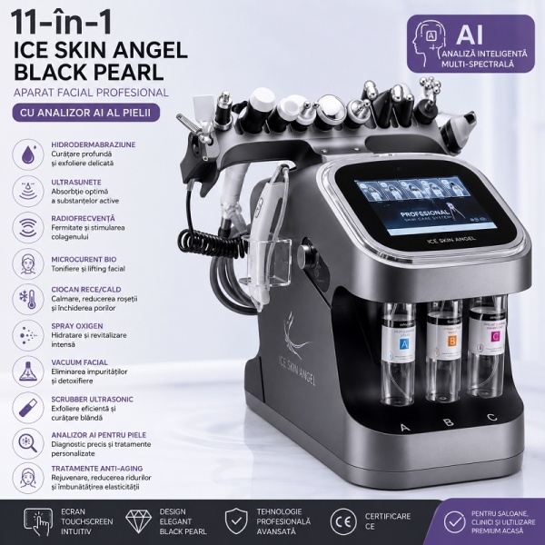 11-in-1 HydraFacial Professional Facial Machine with AI Analysis, Deep Cleansing, Lifting and Hydration - Img 4