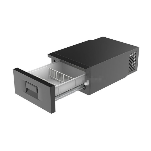 Frigider 20l Auto Încorporabil tip sertar pentru camion (24V), dube 3.5T (12V) la brichetă, cu compresor pe freon congelare -20C