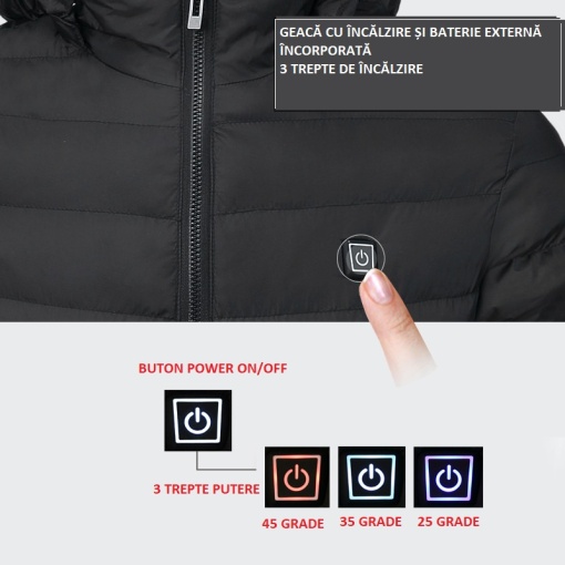 Children's thermal jacket with power bank - Dittom - Img 2