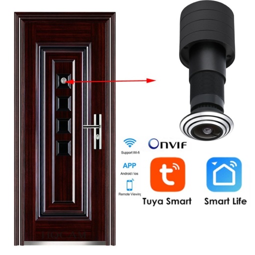 TUYA 1080p WiFi дигитален визьор с детектор на движение - Satlink - Img 4