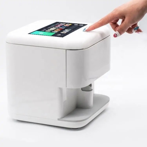 Интелигентен дигитален 3D принтер за нокти, цветен, WI-FI, сензорен екран, преносим, ​​персонализирани нокти - Img 2