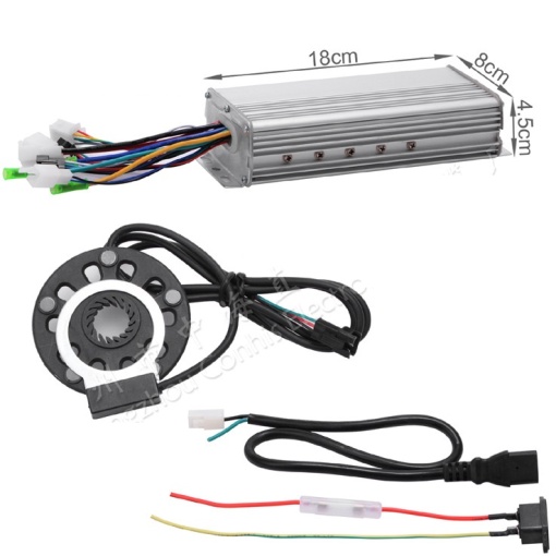 Kit motor electric de bicicletă cu baterie 36v 10Ah instalare simplă