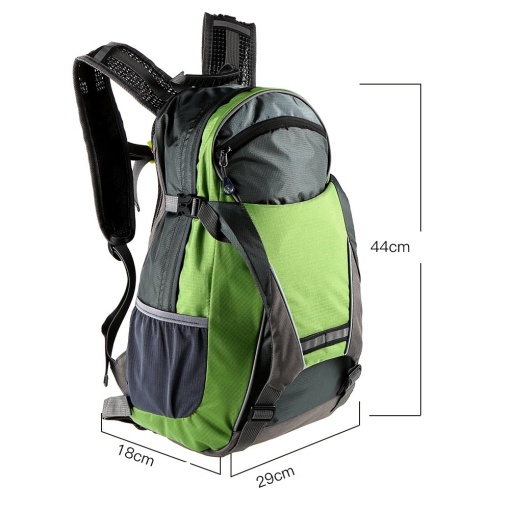 20l backpack, with signaling for bicycle or electric scooter, integrated remote control on the handlebar - Img 7