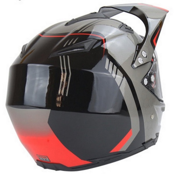 Apex Carbon Off-Road Full Face Motocross Helmet with Visor, Gloves and Balaclava – Flytec™ - Img 4