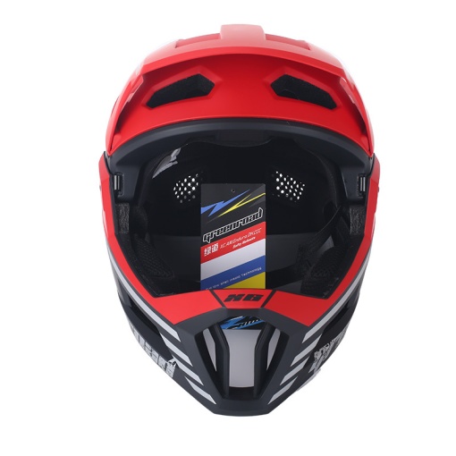 Set cască de bicicletă, MTB, Enduro Full Face - Img 5