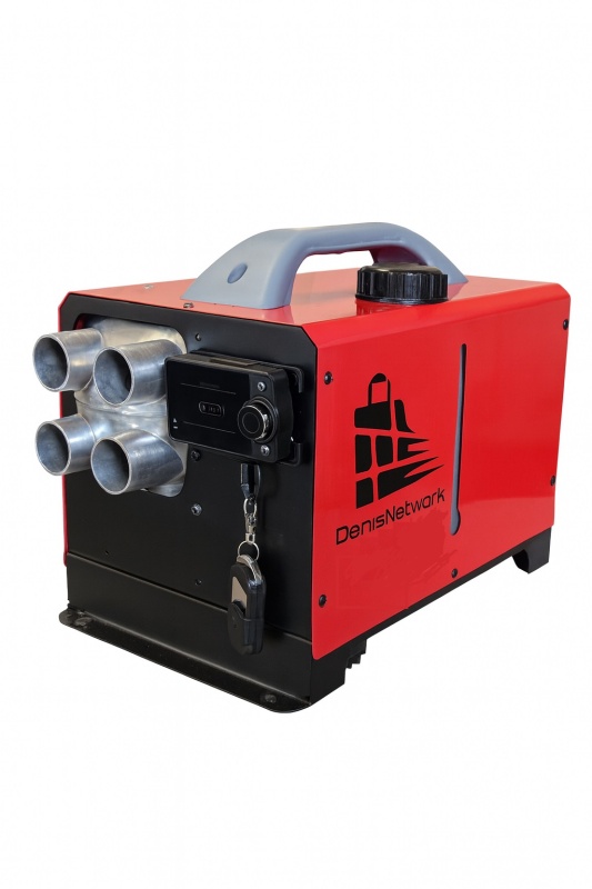 Sirocou / Încălzitor Diesel Smart cu Corp din Aluminiu - 12V (Baterie) - 220V (Priză), Portabil, Compact, Premium