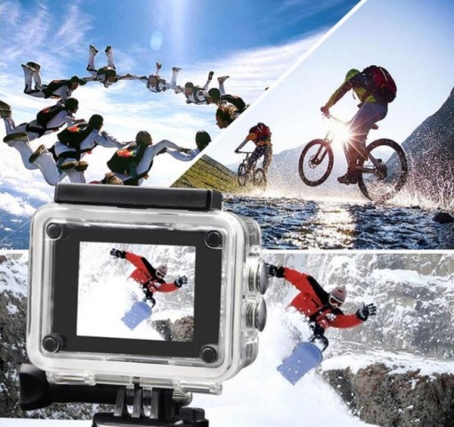 Комплект каска за мотокрос в черно/неоново зелено / Ендуро / ATV / Мотоциклет + 4k спортна видеокамера + ръкавици + очила + балаклава и стенен монтаж - Flytec™ - Img 3