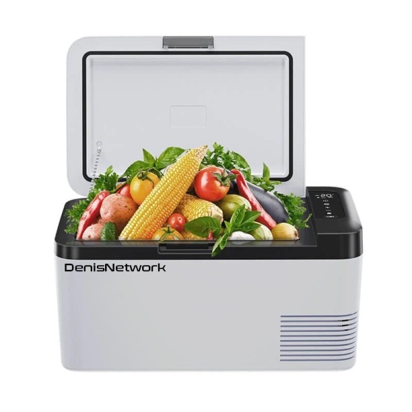 Frigider auto cu compresor cu congelare pentru rulotă, camion, dube 3,5t cu alimentare la brichetă 12-24V