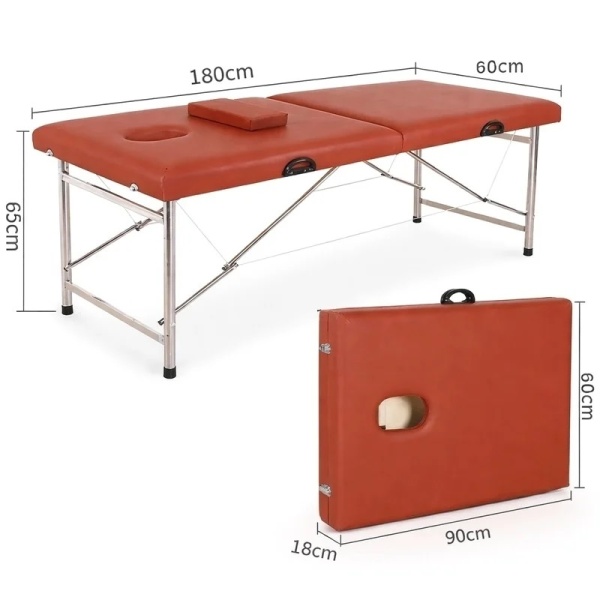 Cosmetic Eyelash Table and Professional Massage Bed 180x60 cm, Foldable, Portable, Support 160 kg – Dr.Denis™ - Img 3
