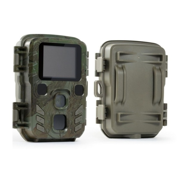 Mini Hunting Camera, 24 Megapixels, Bluetooth, 1296P HD Video, Infrared Night Vision, IP65 Waterproof, 90° Shooting, 2-inch LCD Screen, USB, Compact and Portable, Camouflage Color - Img 2