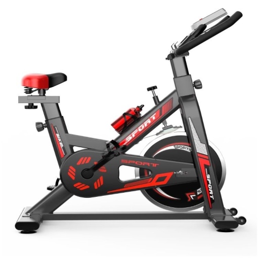 Bicicletă adulți fitness medicinală - indoor, cu volantă 7kg, ghidon și șa reglabile, greutate maxima 150kg