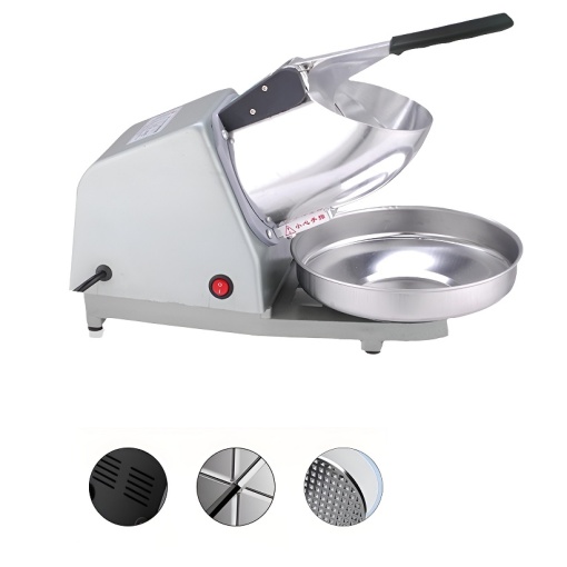 Supreme electric ice crusher, professional, 6 knives, 300W, capacity 65kg/h, 1400rpm - Img 4