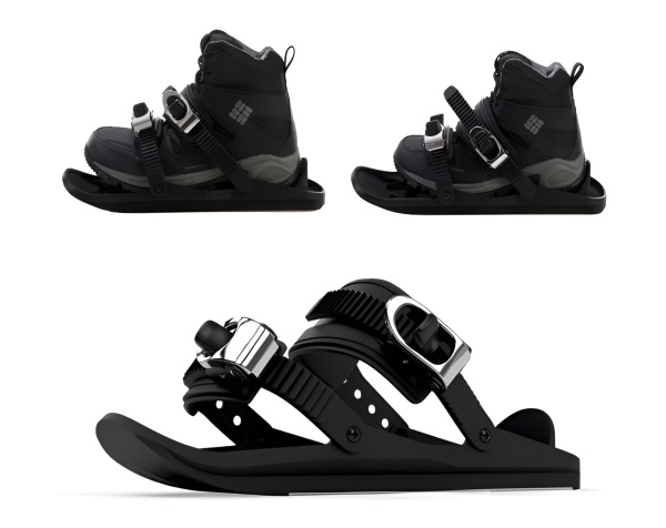 Mini schiuri, patine pentru zăpadă, sporturi de iarnă, mărime universală