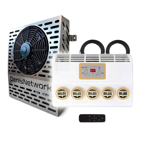 Aer condiționat auto slim 24v 21000 btu camion denisnetwork