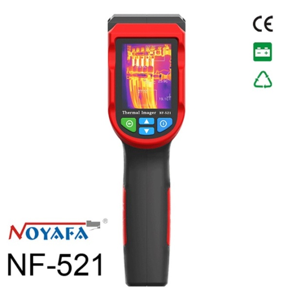 Cameră termică Detectare precisă a temperaturii cu ecran LCD și imagini termografice
