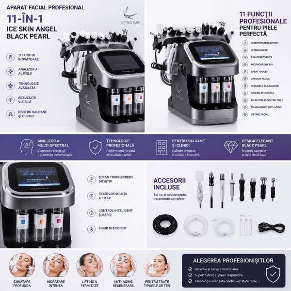 11-in-1 HydraFacial Professional Facial Machine with AI Analysis, Deep Cleansing, Lifting and Hydration - Img 5