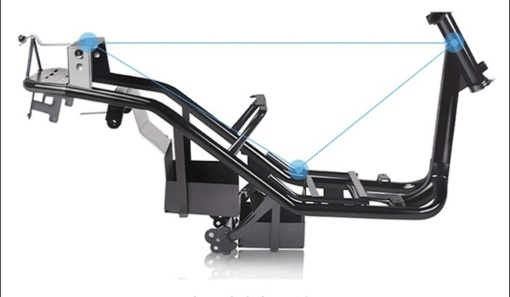 Electric scooter with pedals - MOPED 400W / 60V - 20A - speed, comfort and efficiency, with license, 60km battery autonomy - Img 17