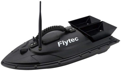 Flytec D11 remote control fishing boat/boat, RESEALED, 2 tanks, 2 motors, 2 5200mAh batteries - Img 3