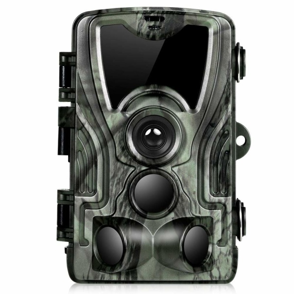 Hidden camera for hunting, wildlife, property surveillance, forests, isolated spaces, SD card, display - Img 6
