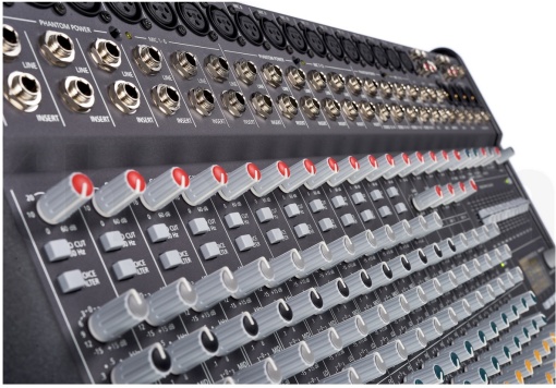 Mixer Audio Dynacord Profesional Amplificat, PowerMate 1600-3, 2X1000W, 16 Canale, Egalizator 11 benzi, Phantom power 48V - Img 5