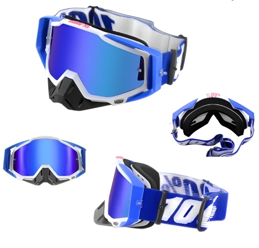 Cască Off-Road Neon Fury pentru Cross, ATV, Enduro, Bicicletă, Moto + Ochelari - Flytec™