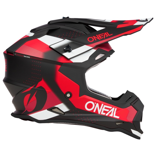 O'Neal 2SRS Spyde Motocross Helmet Black/Red/White - Img 3