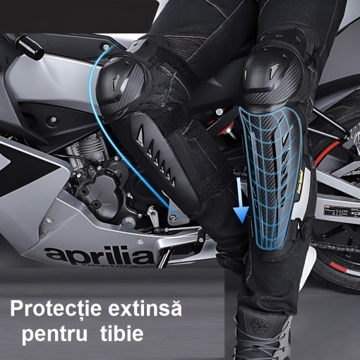 Genunchiere si cotiere, 4 piese pentru ATV, cross și enduro - Flytec™