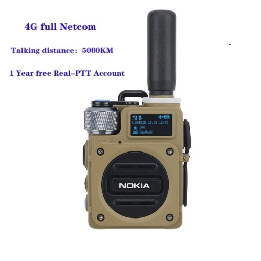 Set Walkie Talkie Nokia G6 / Transmisie până la 5000km / Cartelă Sim / Frecvența 400-470Mhz - Img 2